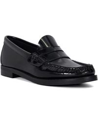 Dune - Dune Ginni Leren Zwarte Damesschoenen - Lyst