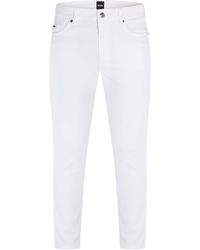 BOSS - 1 10219932 02 Slim Fit Jeans - Lyst