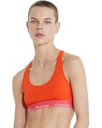 Calvin Klein - Pride Unlined Bralette Bra - Lyst