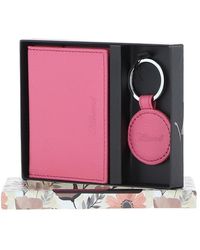 Ashwood Leather - Elegant Real Card Holder & Key Ring Set - Lyst