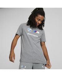 PUMA - Bmw M Motorsport Essentials Logo T-Shirt - Lyst