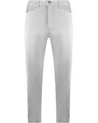 Armani - Emporio J28 Skinny Fit Medium Taille Dames Broek - Lyst
