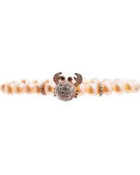 Lancaster - Jla-Br-Crab-2-Pe Ladies Bracelet - Lyst