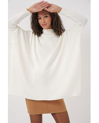 Bigdart - Schlitz-Detailierter Halber Rollkragen Lässiger Pullover - Lyst