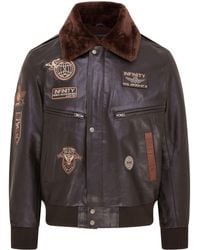 Infinity Leather - Us Air Force Bomber Jacket- Lieksa Lamb Leather - Lyst
