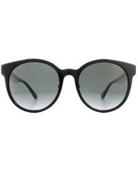 Gucci - Sunglasses Gg0416Sk 001 Gradient Metal - Lyst