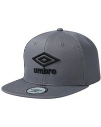 Umbro - Flat Snapback Baseball Cap Cotton - Lyst