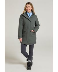Mountain Warehouse - 'Rain On' Padded Jacket Waterproof Breathable Hooded Rain Coat - Lyst