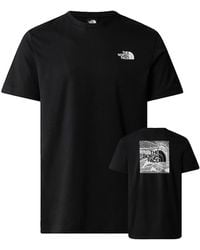 The North Face - Short Sleeve Redbox Celebration T-Shirt, Tnf Cotton - Lyst