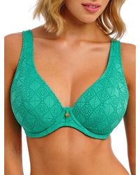 Freya - Nomad Nights High Apex Bikini Top - Lyst
