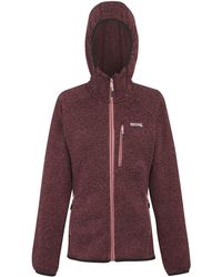 Regatta - Ladies Newhill Hooded Fleece Jacket (Dusty) - Lyst
