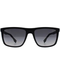 BOSS - Rectangle Matte Dark Gradient 1699/S - Lyst