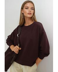 Busem - Relaxed Fit Crew Neck Modal Sweater - Lyst