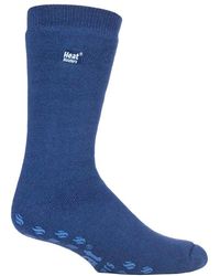 IOMI - Ladies Thick 3.1 Tog Non Slip Grip Slipper Socks For Raynauds - Lyst