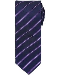 PREMIER - Sports Stripe Pattern Formal Work Tie - Lyst