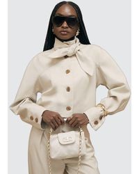 River Island - Jacket Long Sleeve Herringbone Tie Neck - Lyst