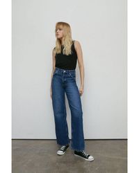 Warehouse - 76S Denim Authentic Wide Leg Jeans - Lyst