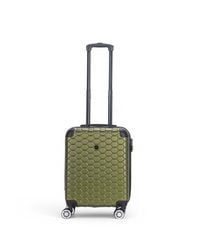 Infinity Leather - Strong Abs Hardshell Cabin Suitcase 55 X 40 X 20 Cm Luggage Suitable For Easyjet, Ryanair - Lyst
