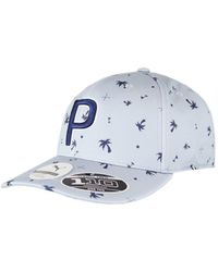 PUMA - Golf P110 Palms Pattern Snapback Flex Fit Cap 023059 02 - Lyst