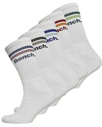 Bench - 5 Pairs Crew Cotton Socks - Lyst