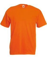 Fruit Of The Loom - Valueweight Short Sleeve T-Shirt - Lyst