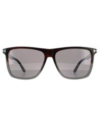 Tom Ford - Rectangle Coloured Havana Mirror - Lyst