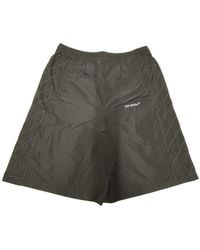 Off-White c/o Virgil Abloh - Diag Outline Track Shorts - Lyst