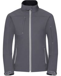 Russell - Ladies Bionic Soft Shell Jacket (Iron) - Lyst