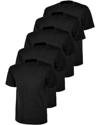 Kruze By Enzo - Kruze Vrouwen Crew Neck T-Shirts (5 Pack) - Lyst