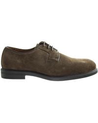 Hackett - Hackett Plain Derby Bruin Schoenen - Lyst