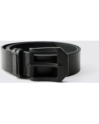 BoohooMAN - Black Belt - Lyst