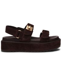 Steve Madden - Suede Bigmona 205 Sandals - Lyst