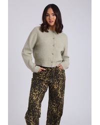 Urban Bliss - Floral Cropped Cardigan - Lyst