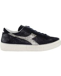 Diadora - Montecarlo Glitter Dirty Trainers - Lyst