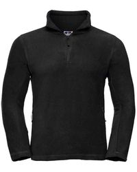 Russell - Zip Neck Outdoor Fleece Top - Lyst