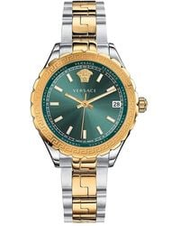 Versace - V12050015 Ladies Hellenyium Two-Tone Watch - Lyst