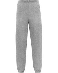 Fruit Of The Loom - Adult Iconic Premium Elasticated Cuff Jogging Bottoms (Athletic Heather) - Lyst