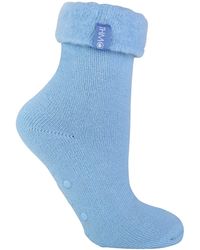 THMO - 1 Pack Ladies Soft Plush Lined Slipper Bed Socks - Lyst