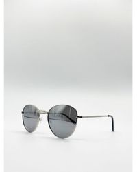 SVNX - Round Metal Frame Sunglasses - Lyst