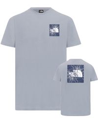 The North Face - Electric Box T-Shirt Tradewinds Cotton - Lyst