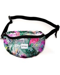 Spiral - Accessories Floral Patterned Crescent Shape Fanny Pack - Lyst