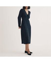 Nobody's Child - Nobodys Lily Long Sleeve Midi Dress - Lyst