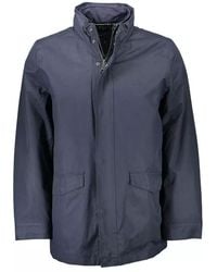 GANT - Dubbel Jacket Anorak Met Rits En Drukknopen Sluiting - Lyst