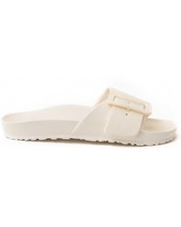 Montevita - Platte Sandaal Summi4 In Beige - Lyst