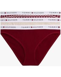 Tommy Hilfiger - Uw0Uw06133 Gift 3 Pack Bikini P Briefs Multicoloured - Lyst