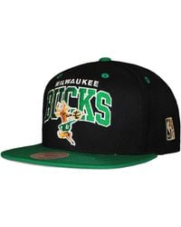 Mitchell & Ness - Nba Milwaukee Bucks Team Arch 2 Tone Cap - Lyst