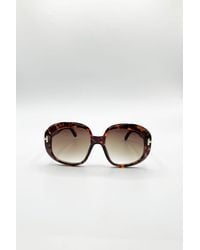 SVNX - Bold Round Oversized Sunglasses - Lyst