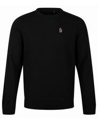 Luke 1977 - Gerard 3 Crew Neck Knitted Jumper - Lyst