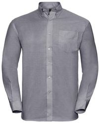 Russell - Collection Oxford Easy-Care Long-Sleeved Formal Shirt - Lyst