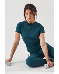 DSGN Studio - Sculpt Short Sleeve Top - Lyst